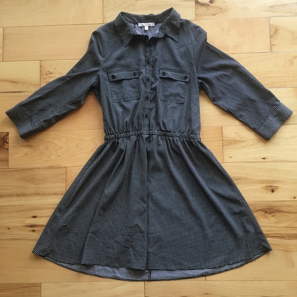 Under Skies Dresses & Skirts - Lulu's Black Button Up Dress